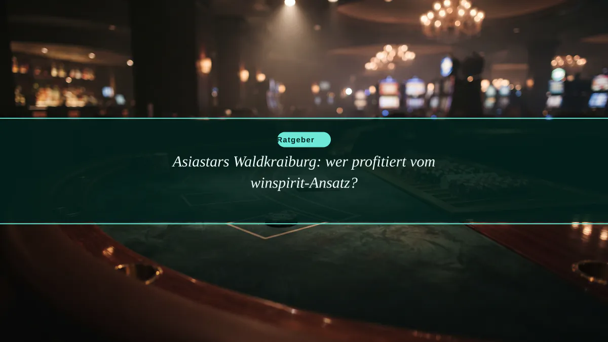 Asiastars Waldkraiburg: wer profitiert vom winspirit-Ansatz?