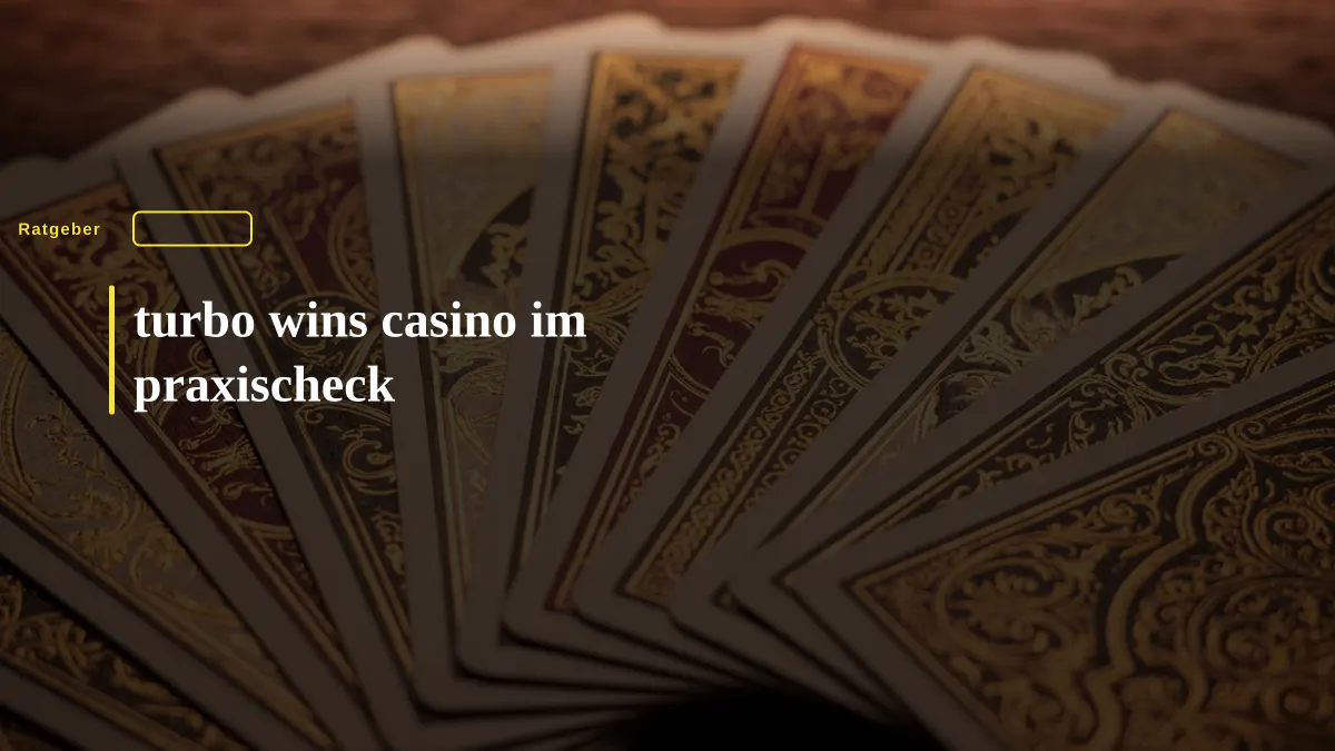 turbo wins casino im praxischeck