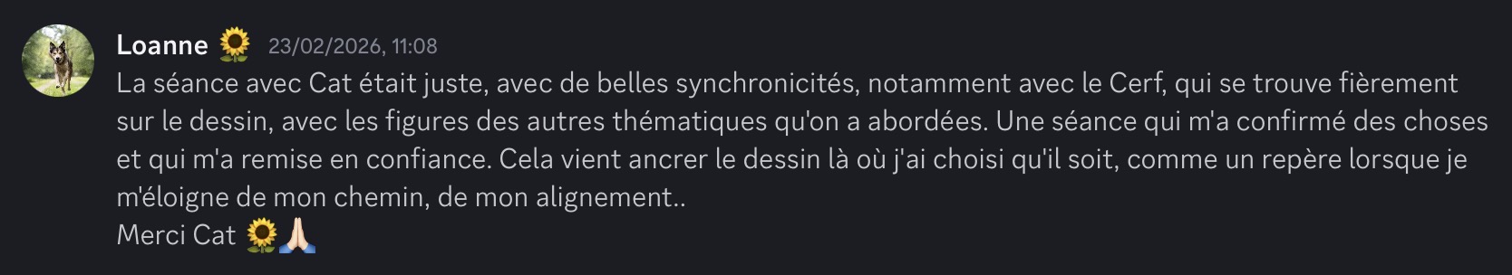 Témoignage Marion