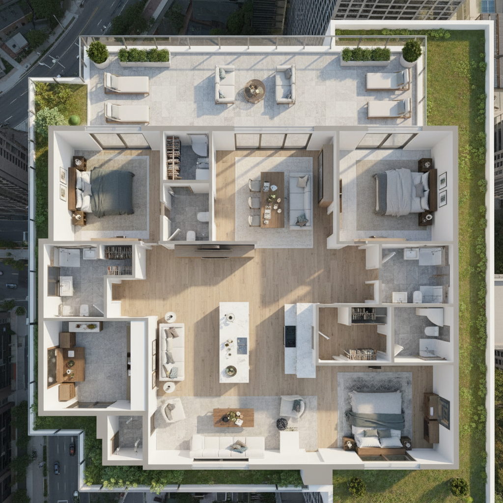 3D Floor Plans in Raleigh - Rendimension
