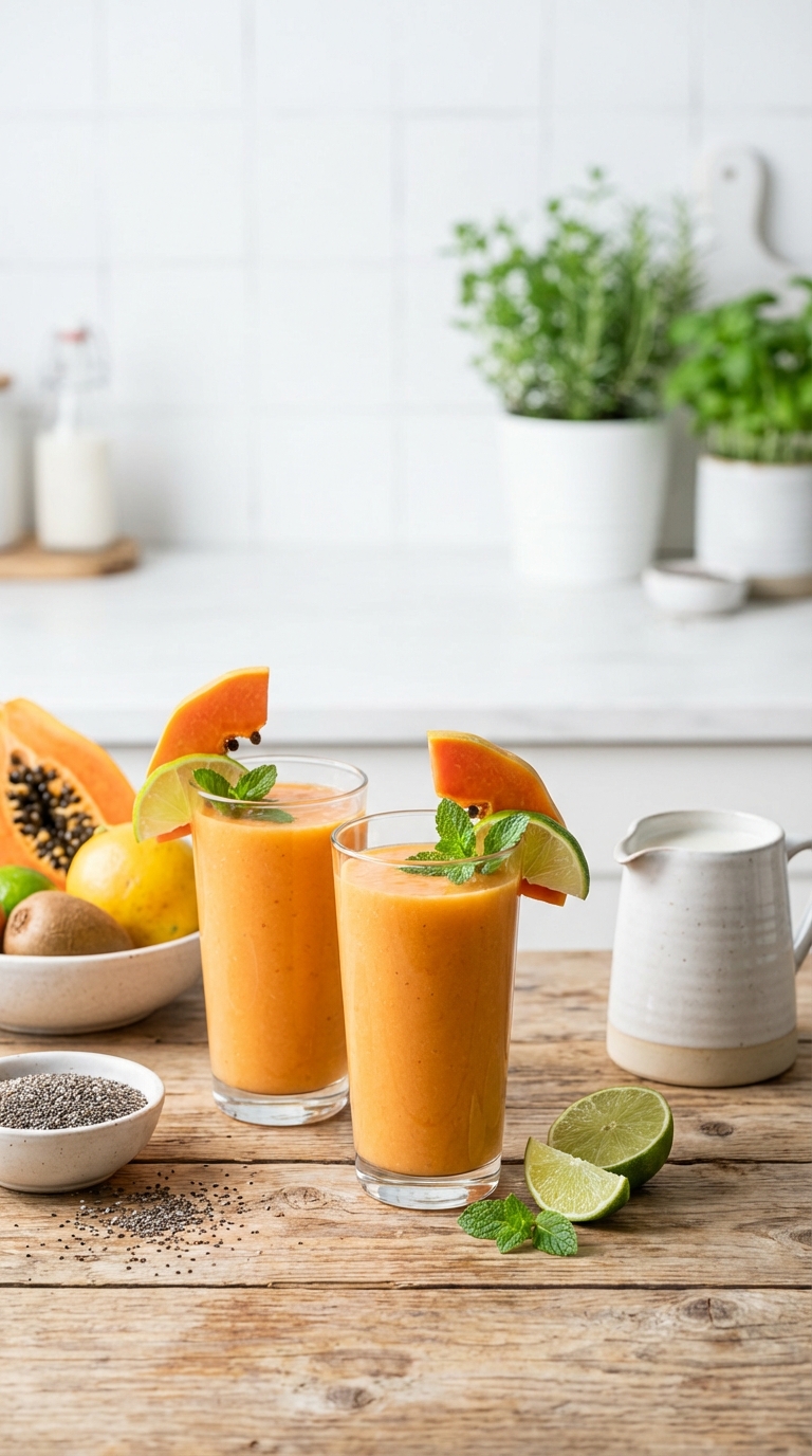 2. Dairy-Free Healthy Papaya Smoothie Recipes — Perfect for Digestion