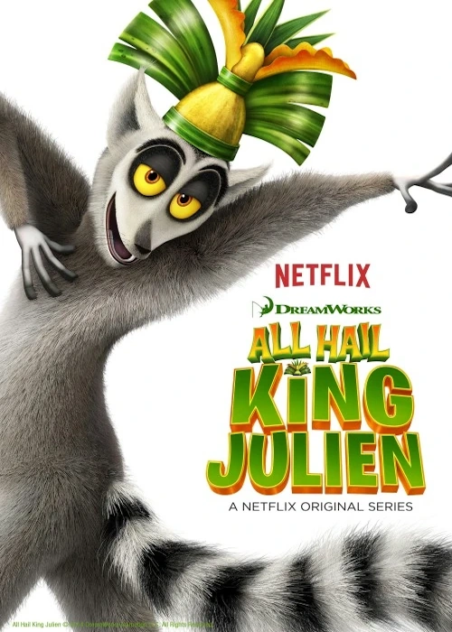 Niech żyje król Julian / All Hail King Julien (2014-2017) [Sezon 1-6] PLDUB.720p.WEB-DL.x264-Kbuso | Polski Dubbing
