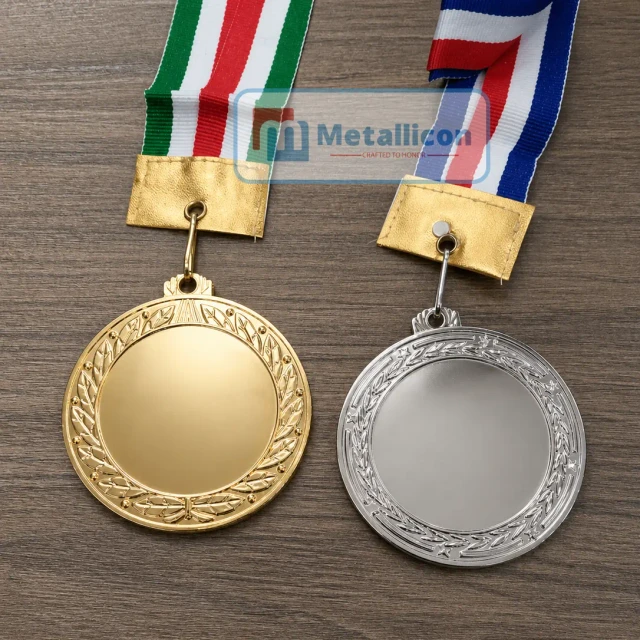 Silver Medal Custom Design Print