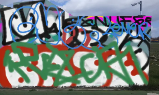 Graffiti artwork by AOSER275