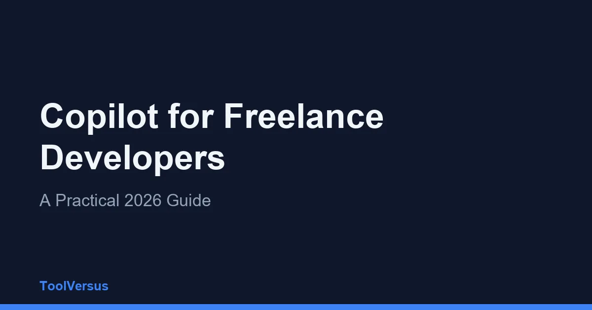 Copilot for Freelance Developers