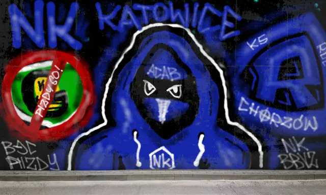 Graffiti artwork by vandald