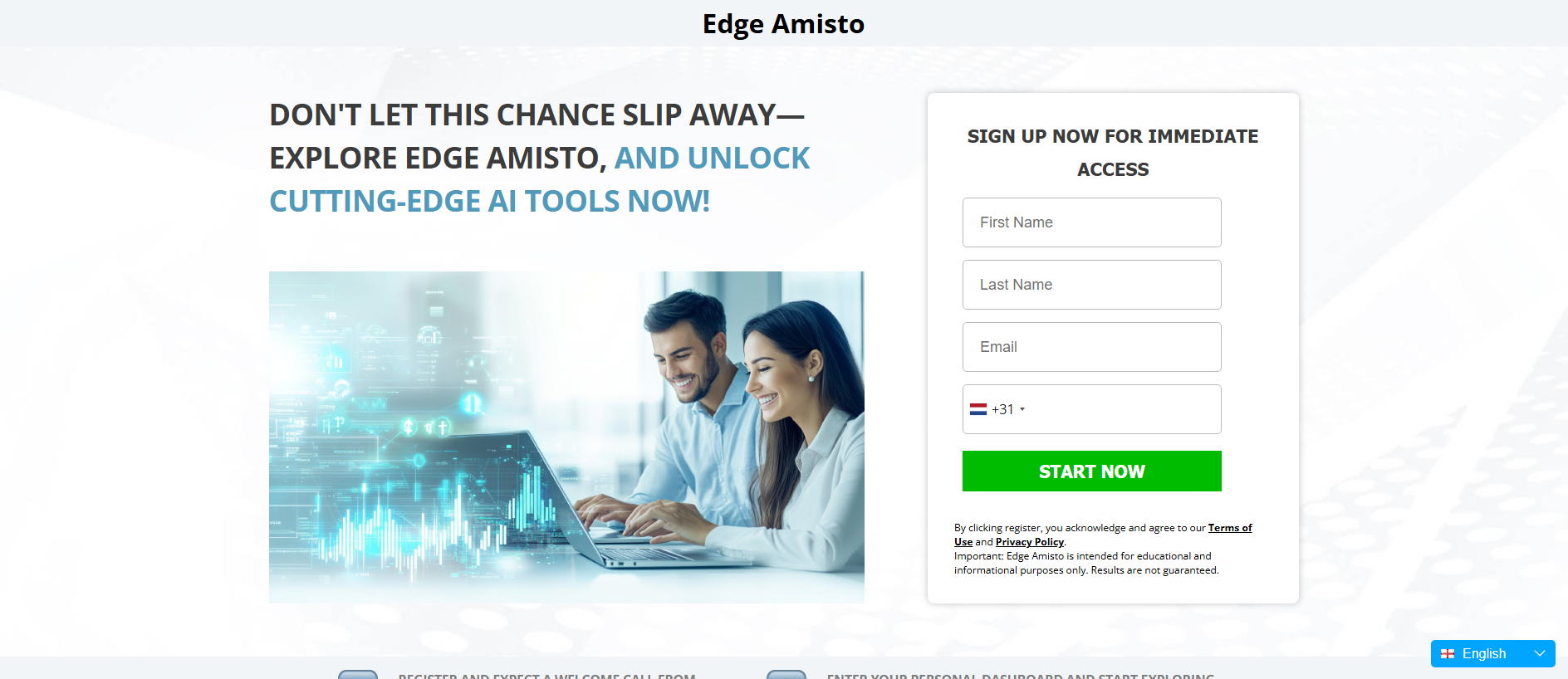 Acquisizione salvata di edge-amisto.com