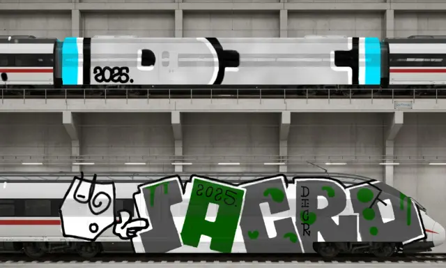 Graffiti artwork by H812