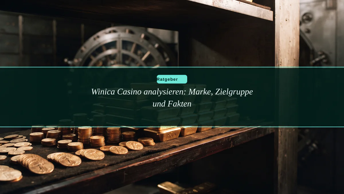 Winica Casino analysieren: Marke, Zielgruppe und Fakten