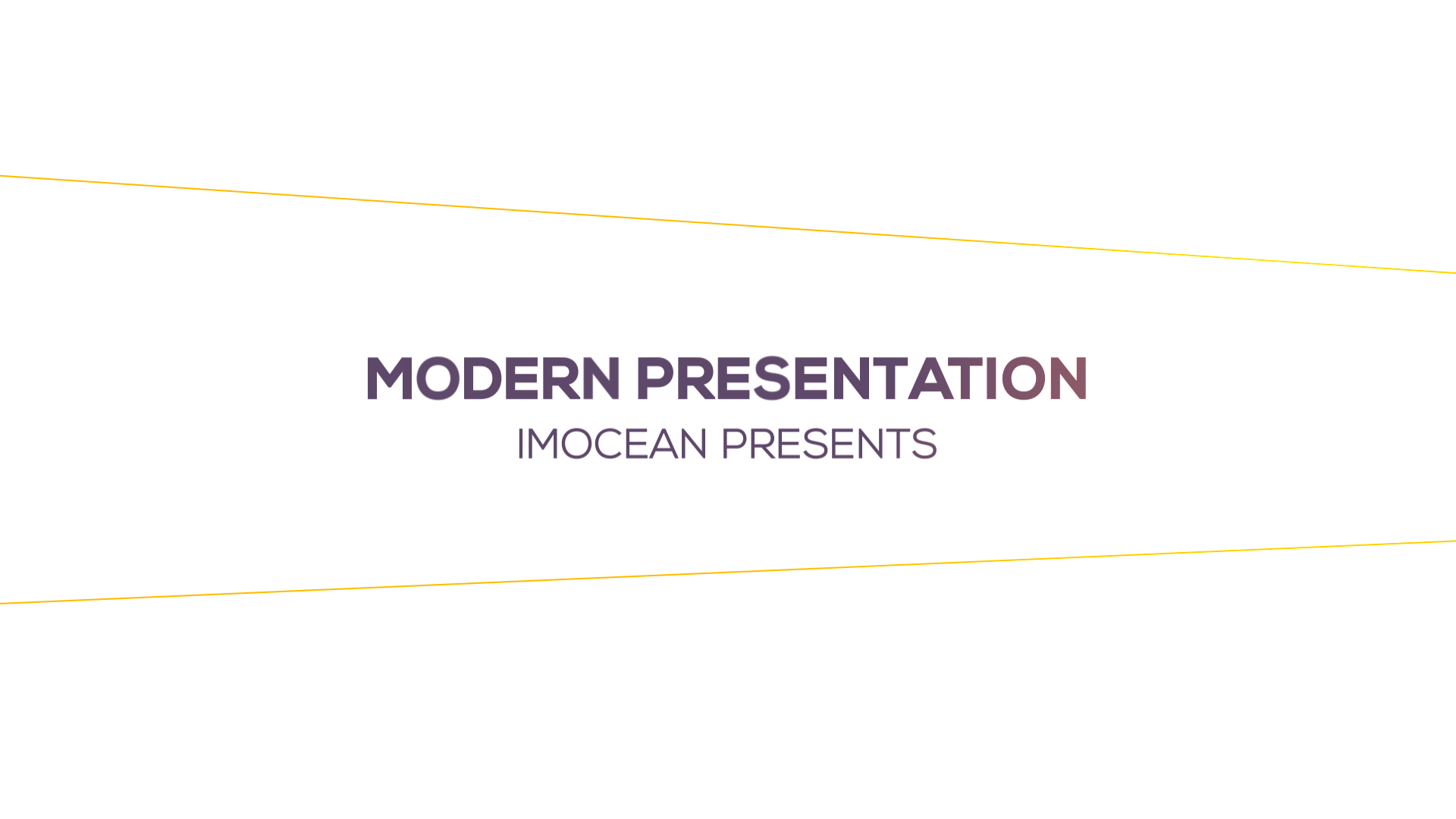 Modern Style Presentation - 2