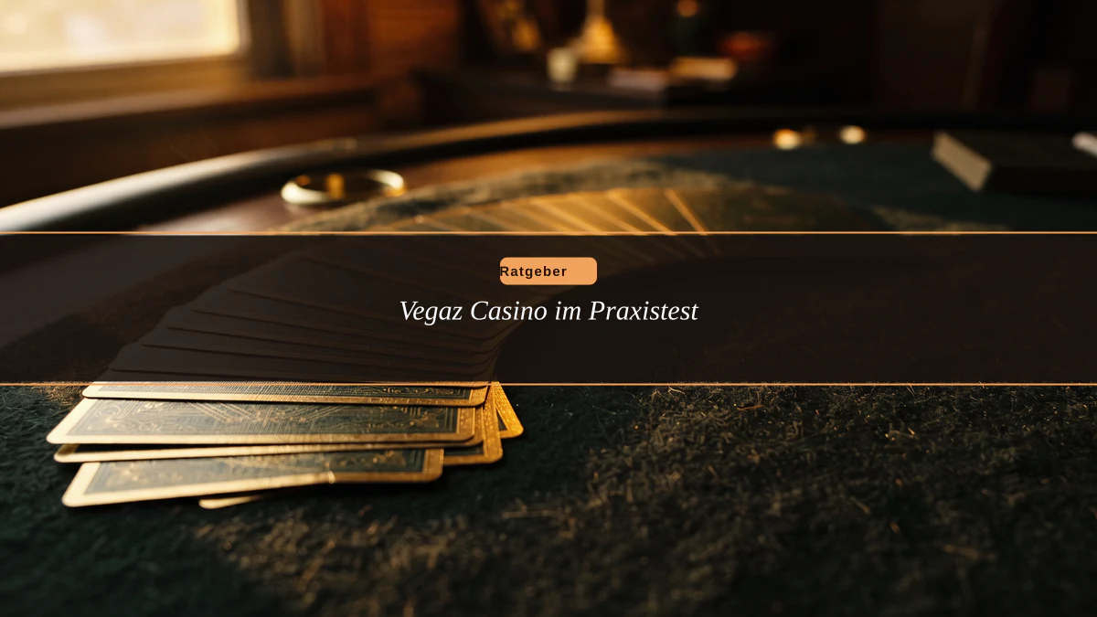 Vegaz Casino im Praxistest