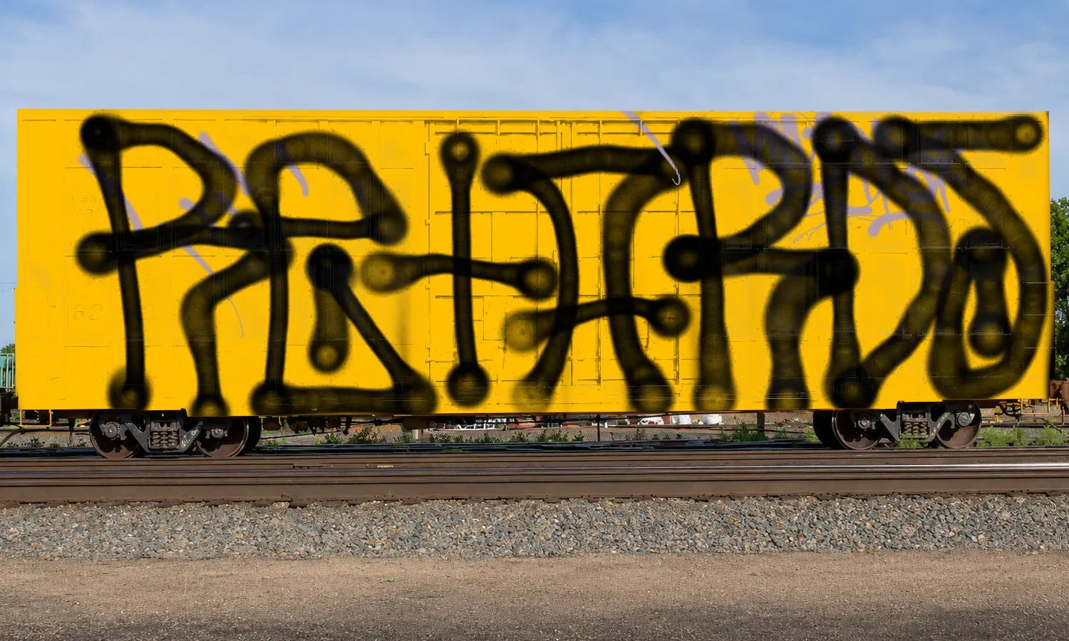 Graffiti artwork by Ashgogo