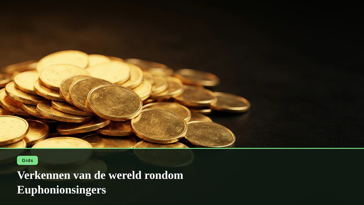 Verkennen van de wereld rondom Euphonionsingers