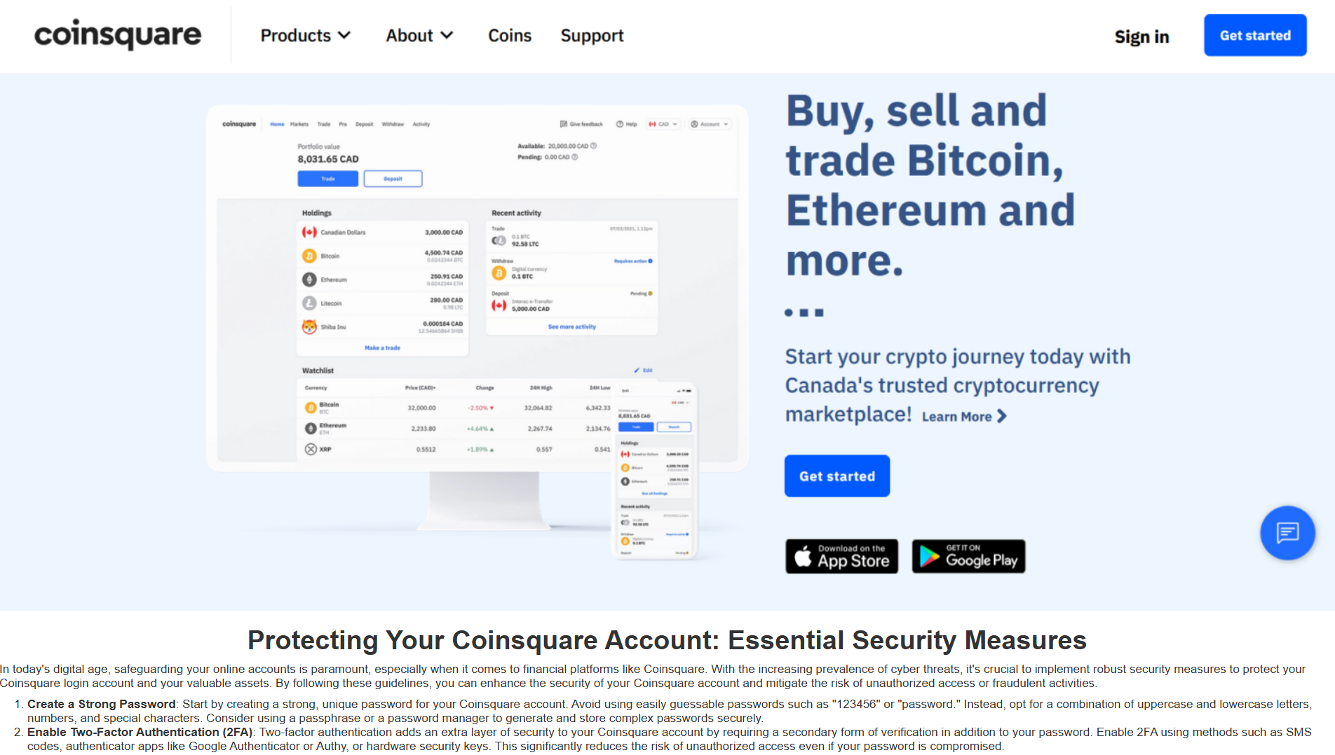 Stored capture of auth-coinsquare.webflow.io