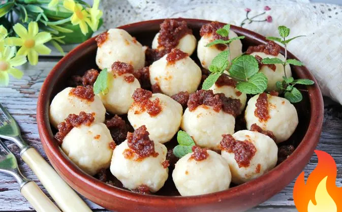 Постер Творожные кнедли