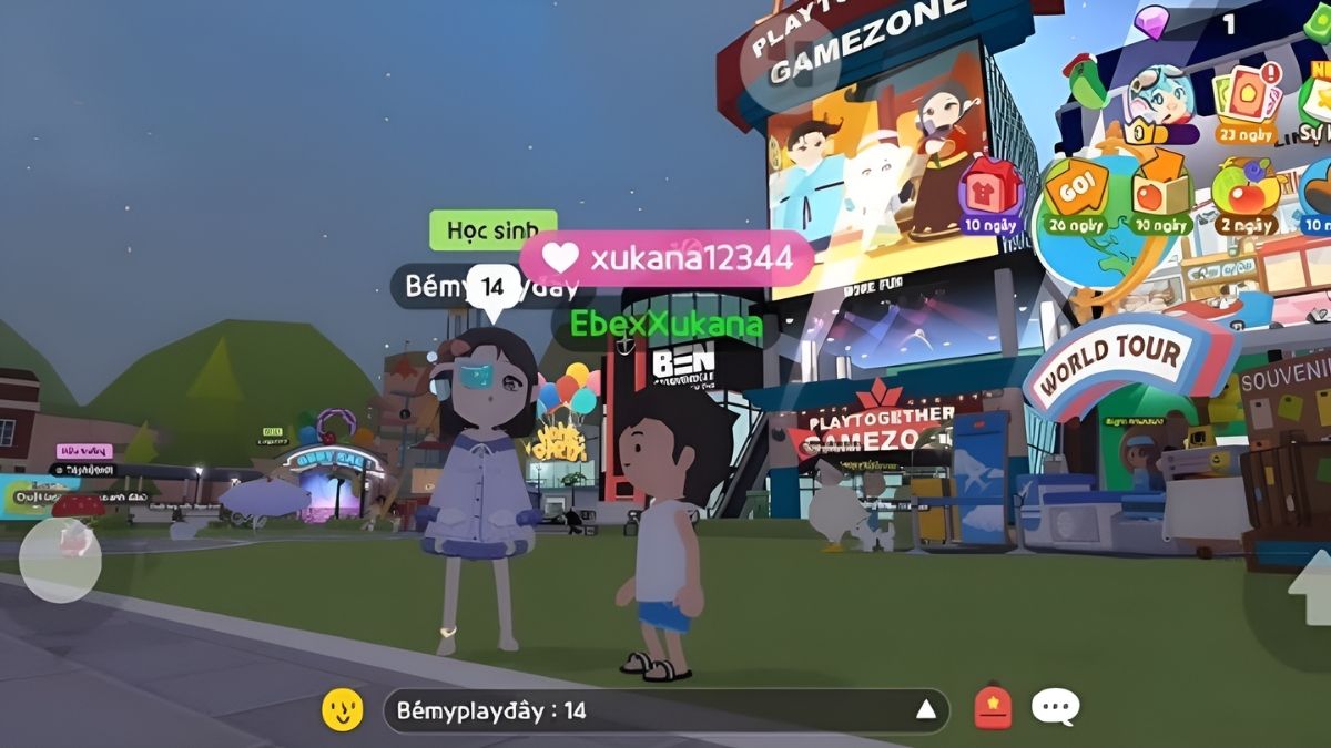 Ảnh acc nhân vật nữ Play Together giàu nhất