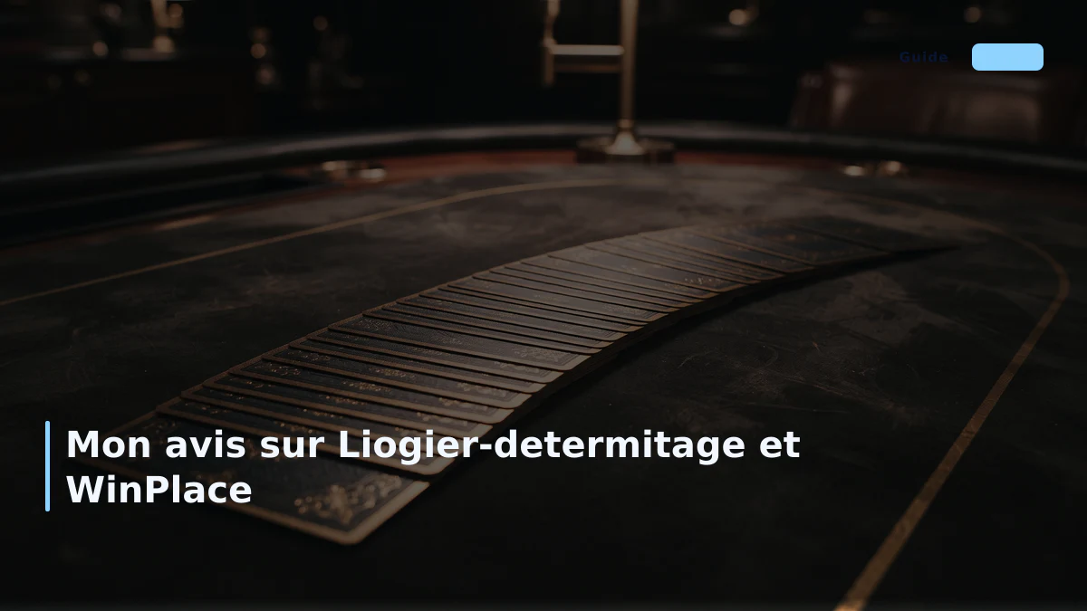 Mon avis sur Liogier-determitage et WinPlace