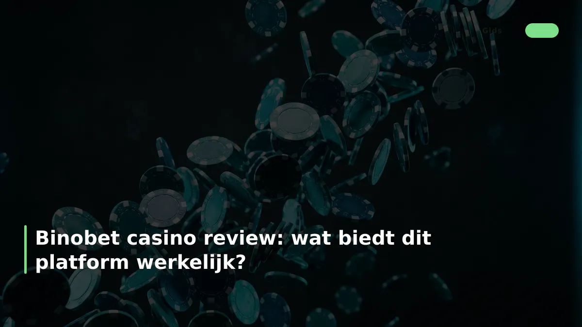Binobet casino review: wat biedt dit platform werkelijk?