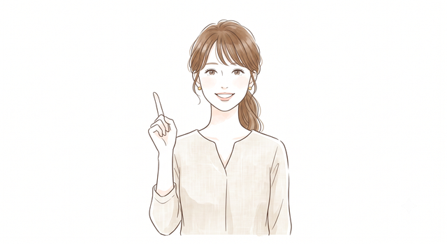 家づくりを検討するご家族のイラスト