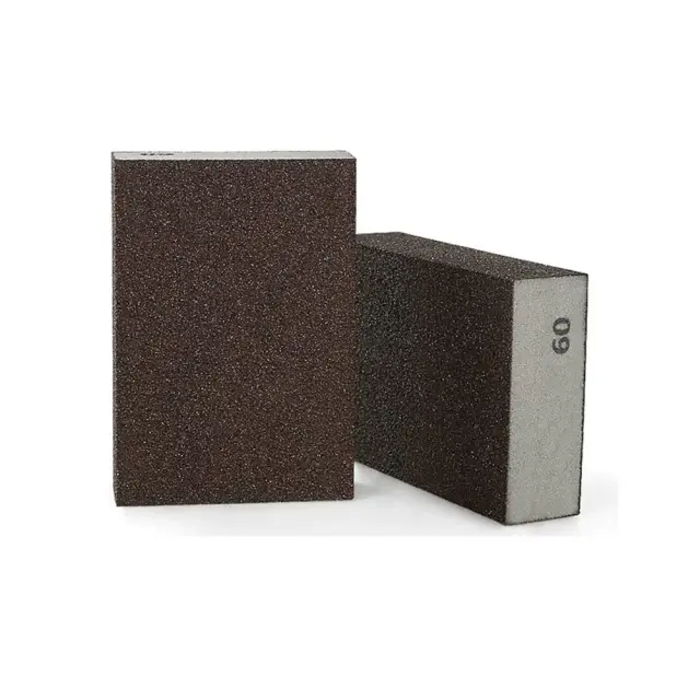 Mixed Grits Sanding Blocks Foam Sandpaper Polishing Sponge Wet Dry Abrasive UK