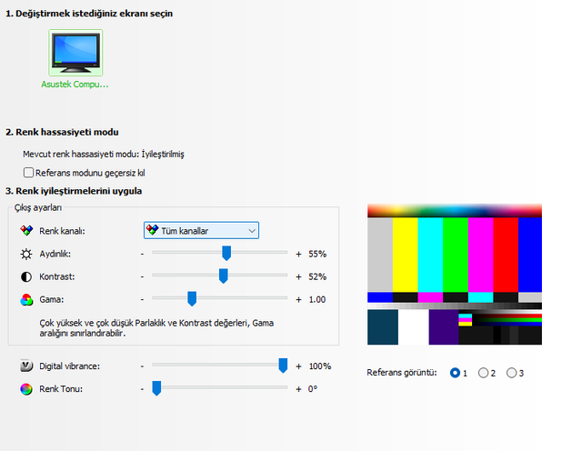Nvidia Color Settings