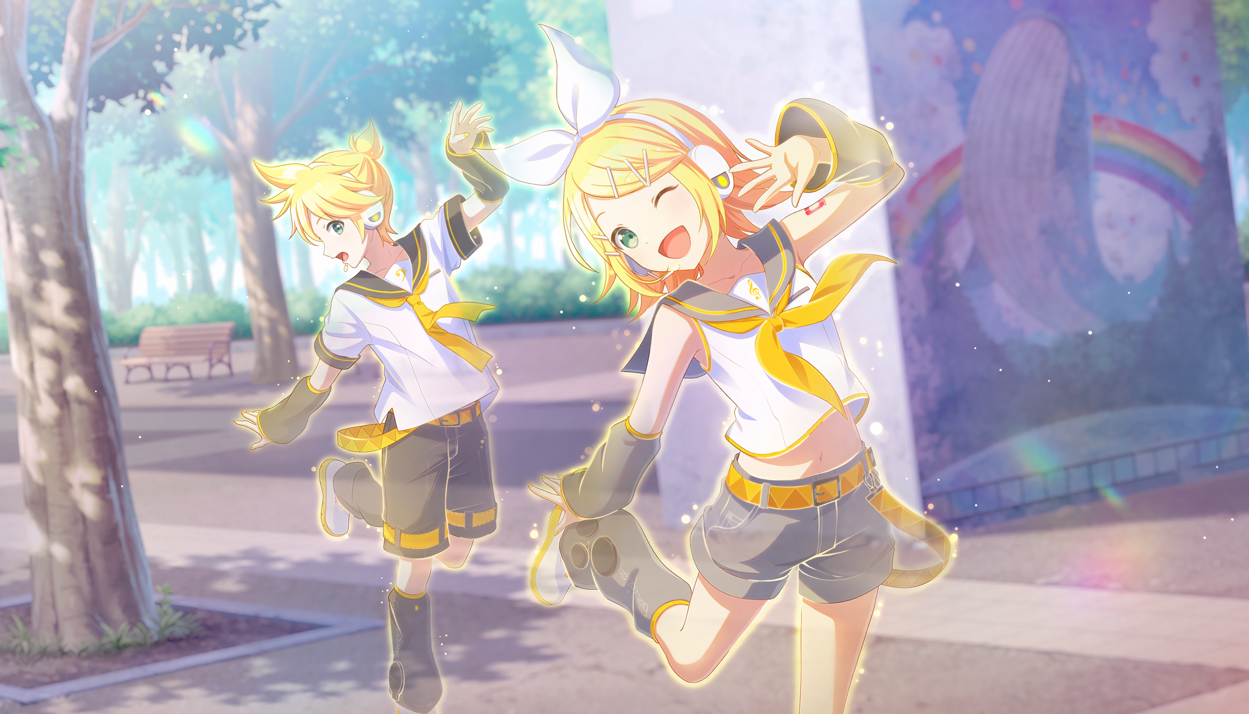 4K Card Upscale #prsk #pjsk #プロセカ 【まねっこダンシング♪】 #鏡