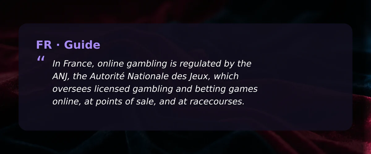 L'application casino en ligne et le cadre légal français — Guide