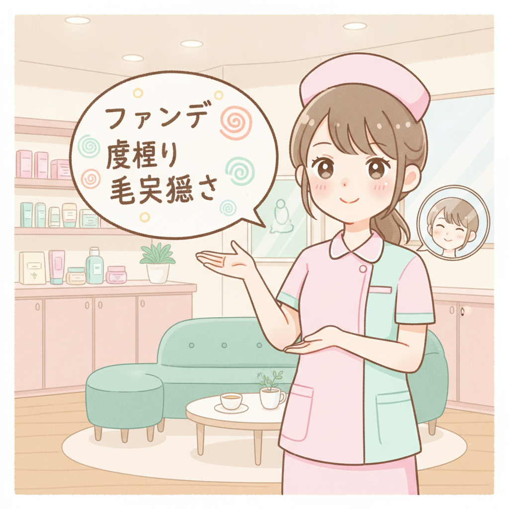ファンデ 厚塗り 毛穴隠し クリニックでよく聞かれた「ファンデ 厚塗り 毛穴隠し」の話 スキンケア ファンデ 厚塗り 毛穴隠し クリニックでよく聞かれた「ファンデ 厚塗り 毛穴隠し」の話 スキンケア