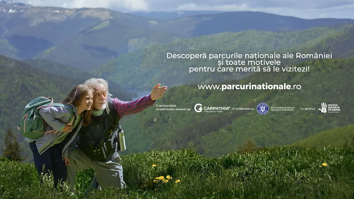 România își scoate la lumină cele 13 parcuri naționale printr-o campanie inedită