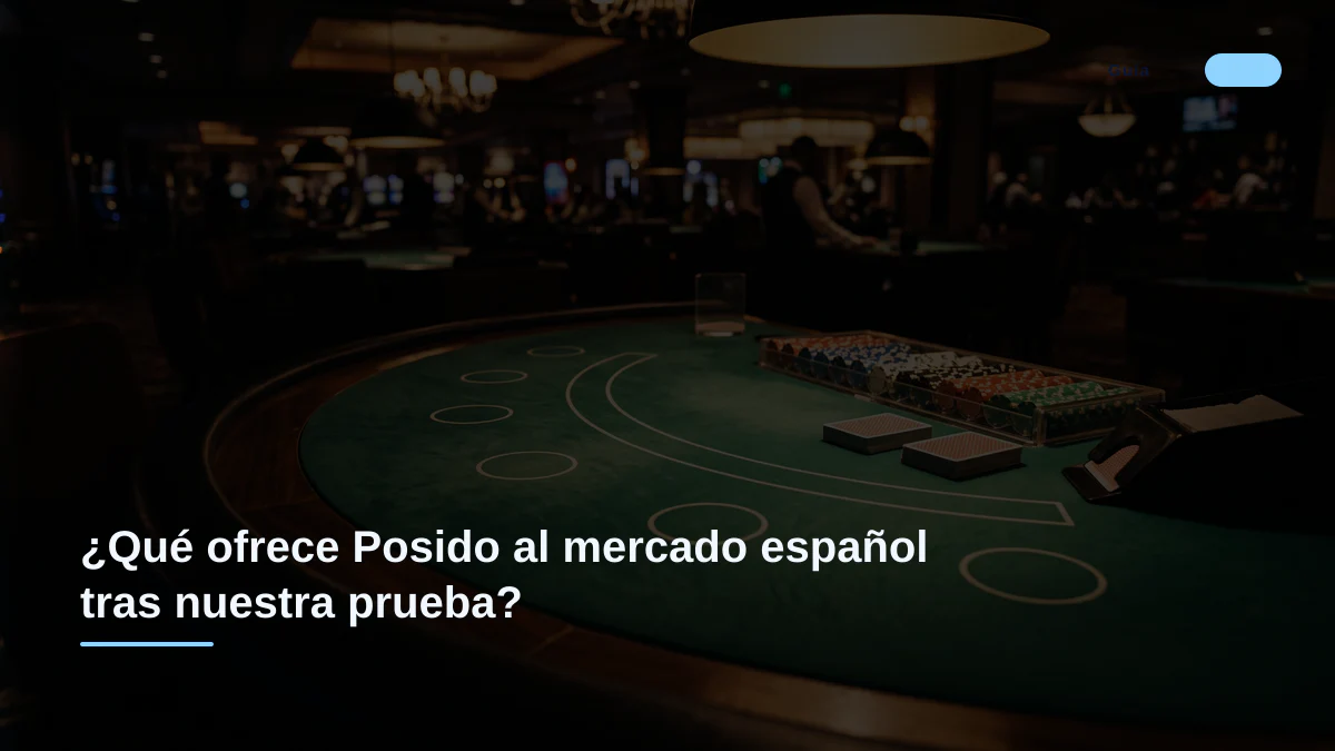 ¿Qué ofrece Posido al mercado español tras nuestra prueba?
