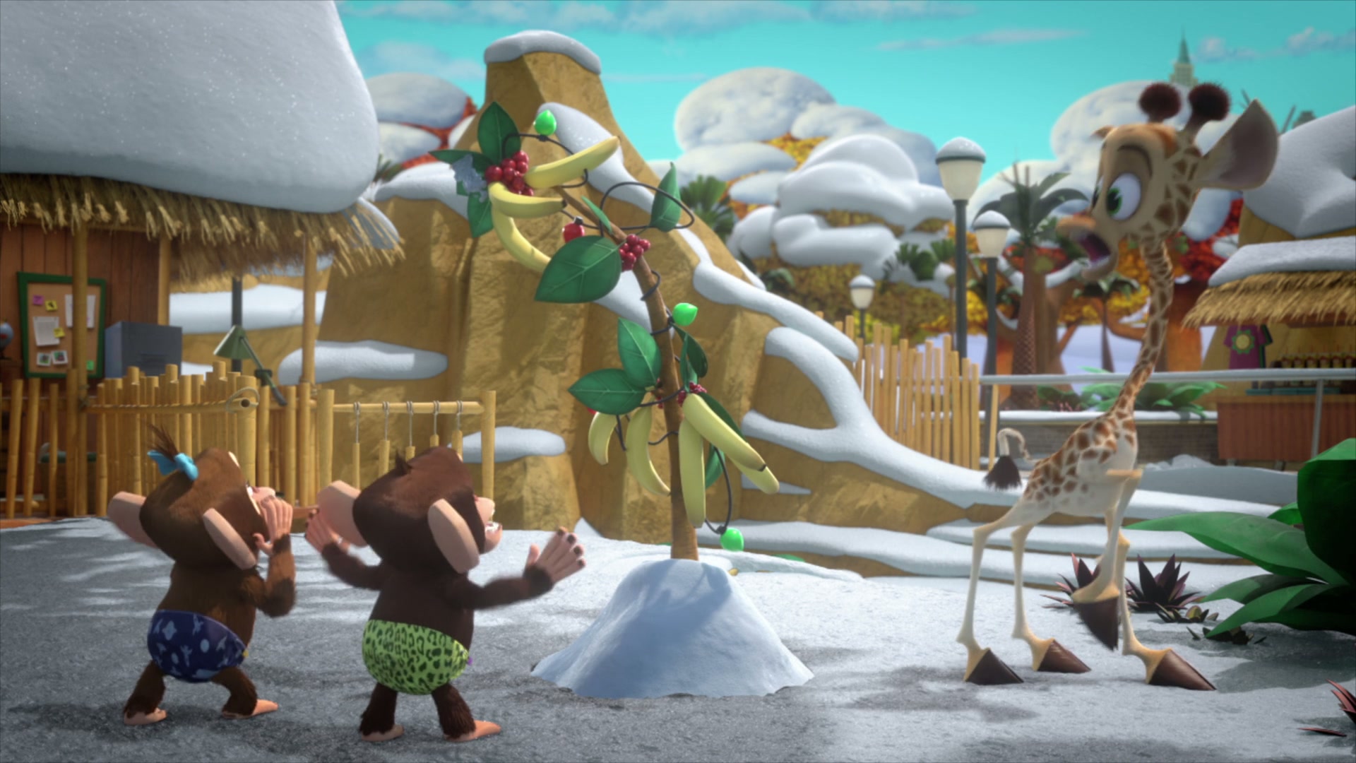 Madagascar: A Little Wild Holiday Goose Chase Screenshot