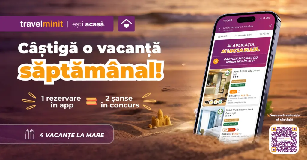 Câștigă o vacanță de vis: la mare sau la munte!