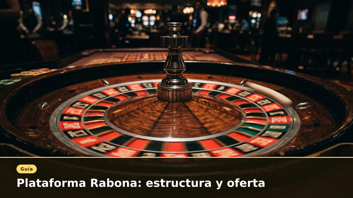 Plataforma Rabona: estructura y oferta