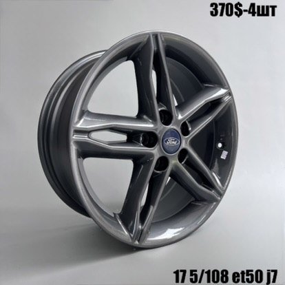 Диски Відновлені | O3028 Диски 17" 5*108 7J ET50 DIA 63.4 Gunmetal R17 5*108 — купити у Львові