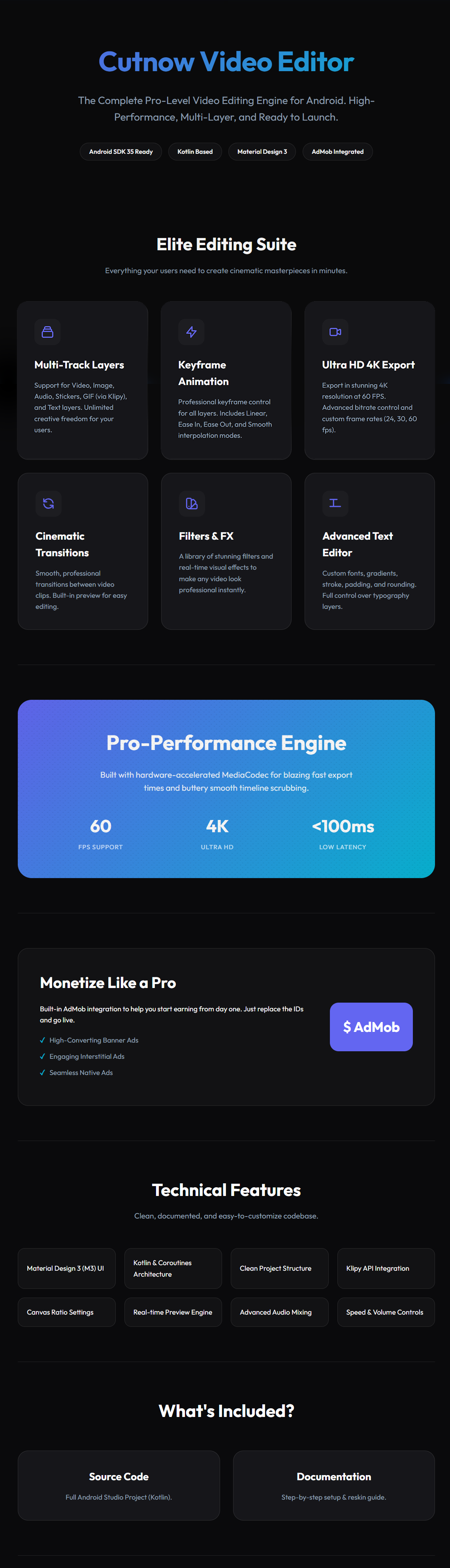 CutNow Multi-layer Video editor