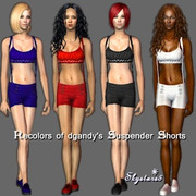 Suspender-Shorts
