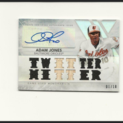 2016 Topps Triple Threads TWITTER HITTER Jersey Autograph /18
