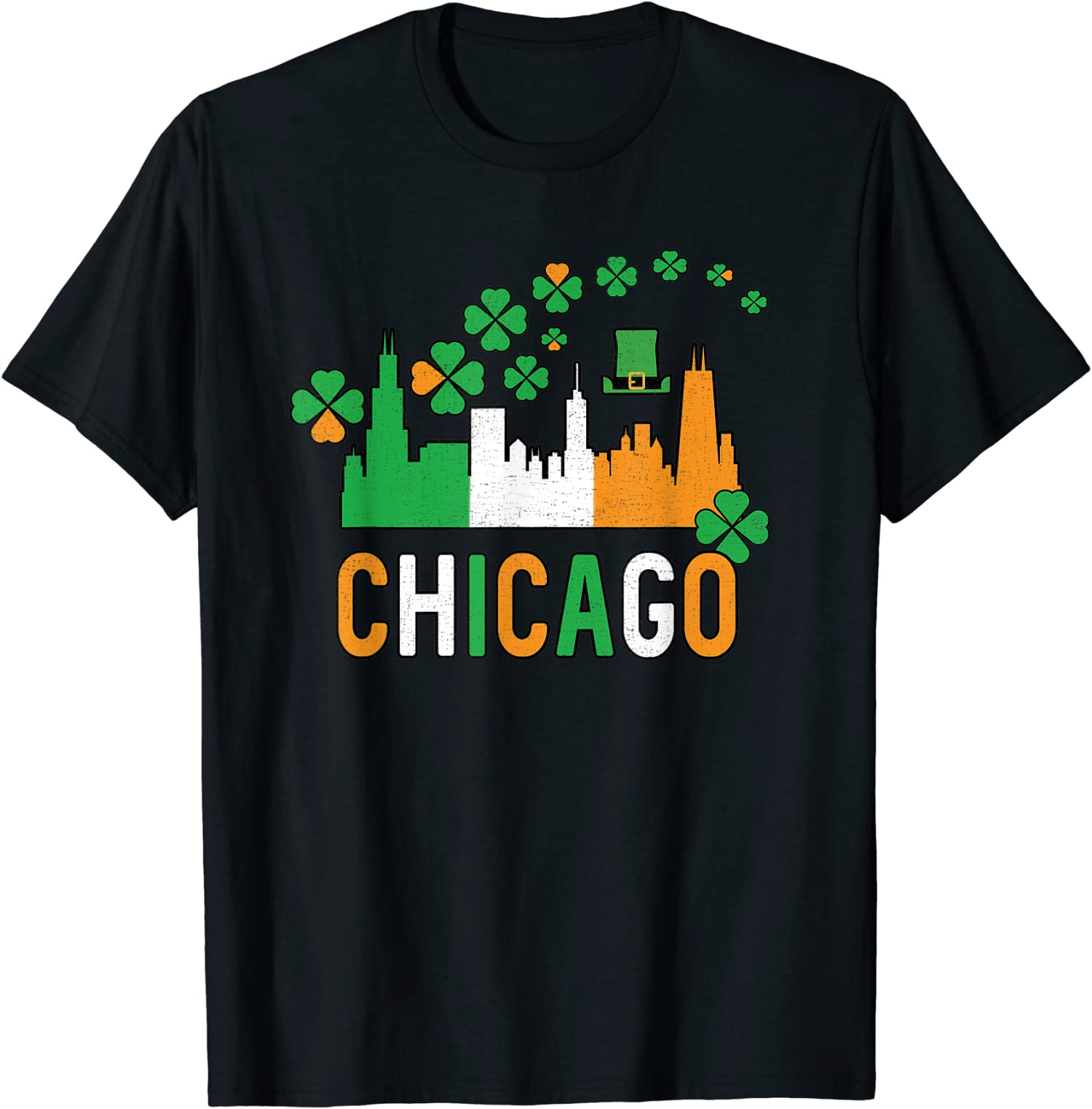 Chicago Irish Pride St Patricks Christian Faith Gift Unisex T-Shirt