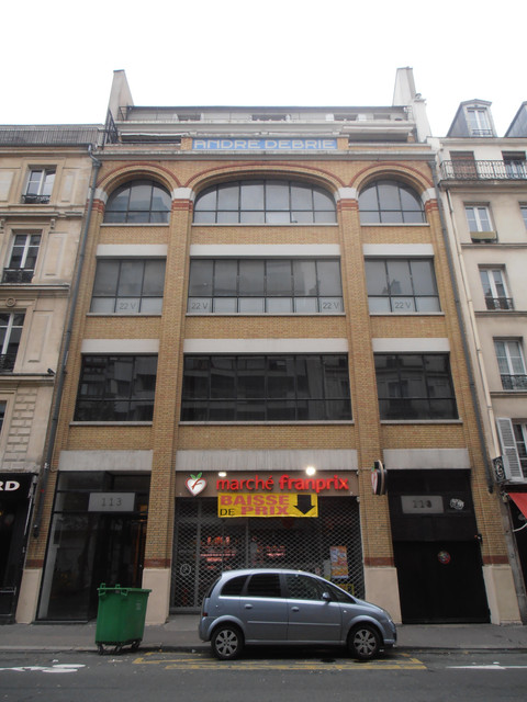 Immeuble "Andre Debrie"-Rue St Maur