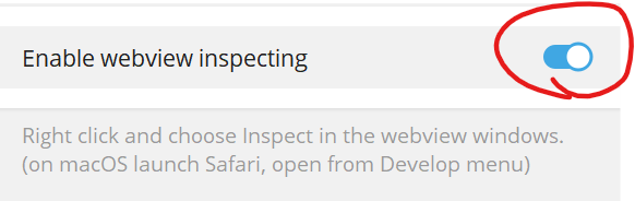 Inspect network