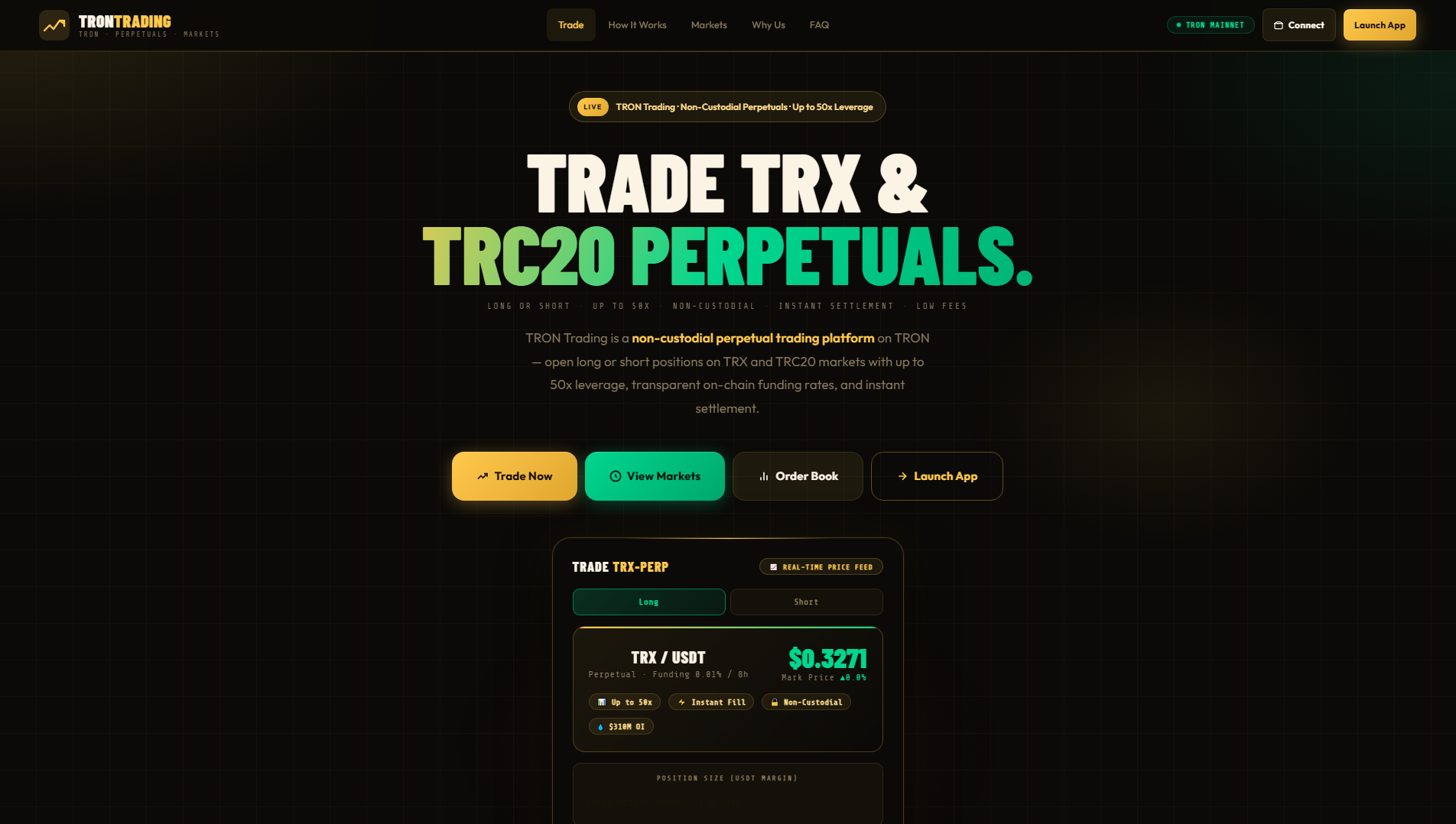 Stored capture of tron-trading.net