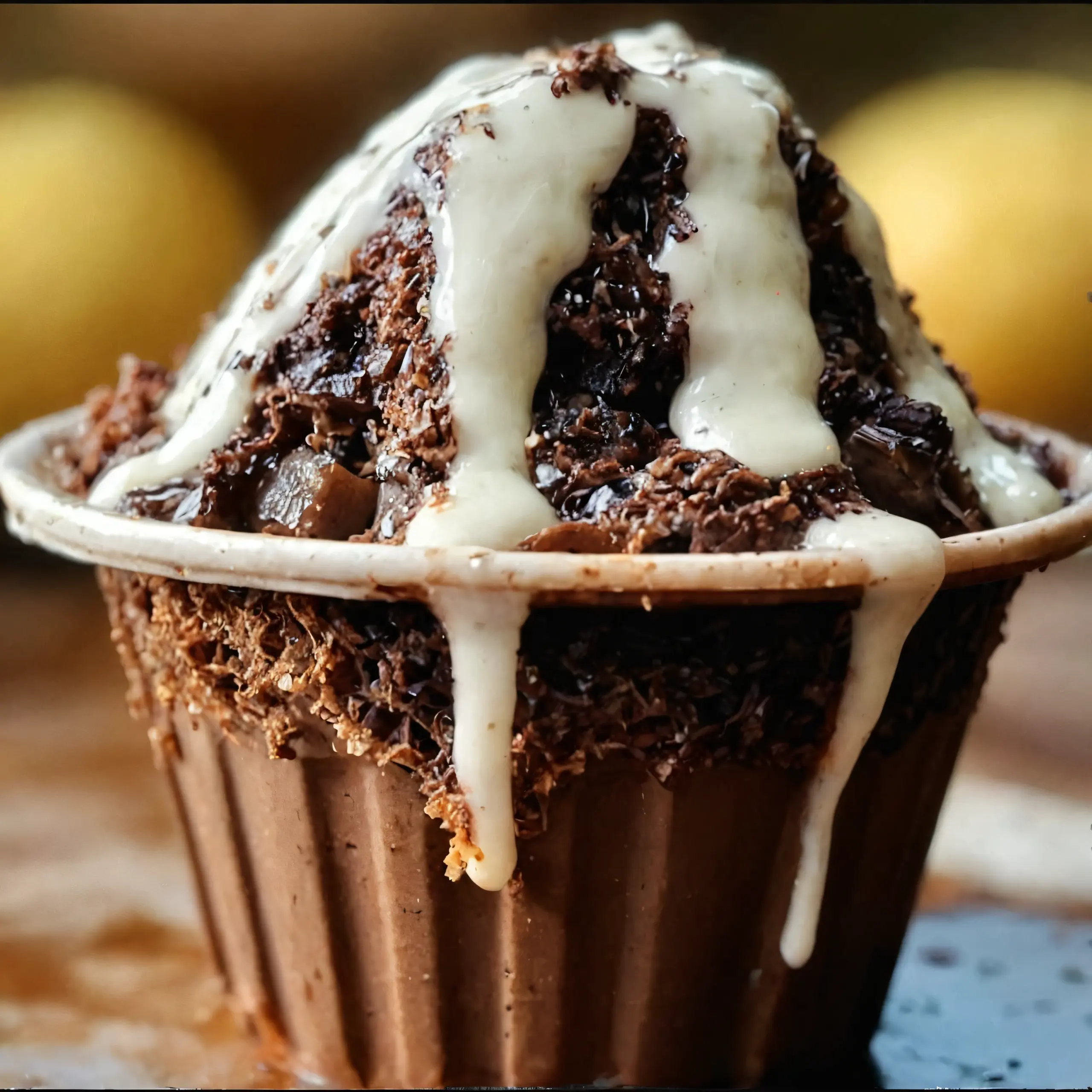 Mikrowellen-Brownie im Becher für sofortige Freude
