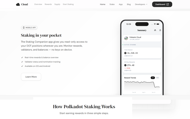 Polkadot staking