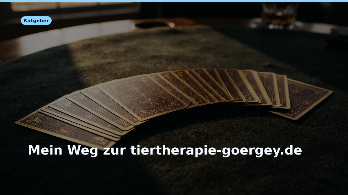 Mein Weg zur tiertherapie-goergey.de