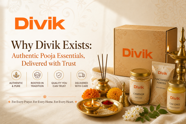 Why Divik Exists Authentic Pooja Essentials