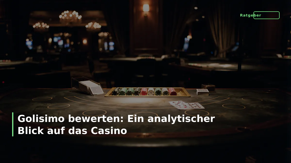 Golisimo bewerten: Ein analytischer Blick auf das Casino