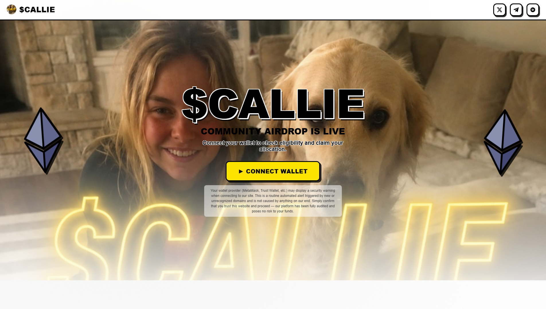 Stored capture of callierbhcoin.lol
