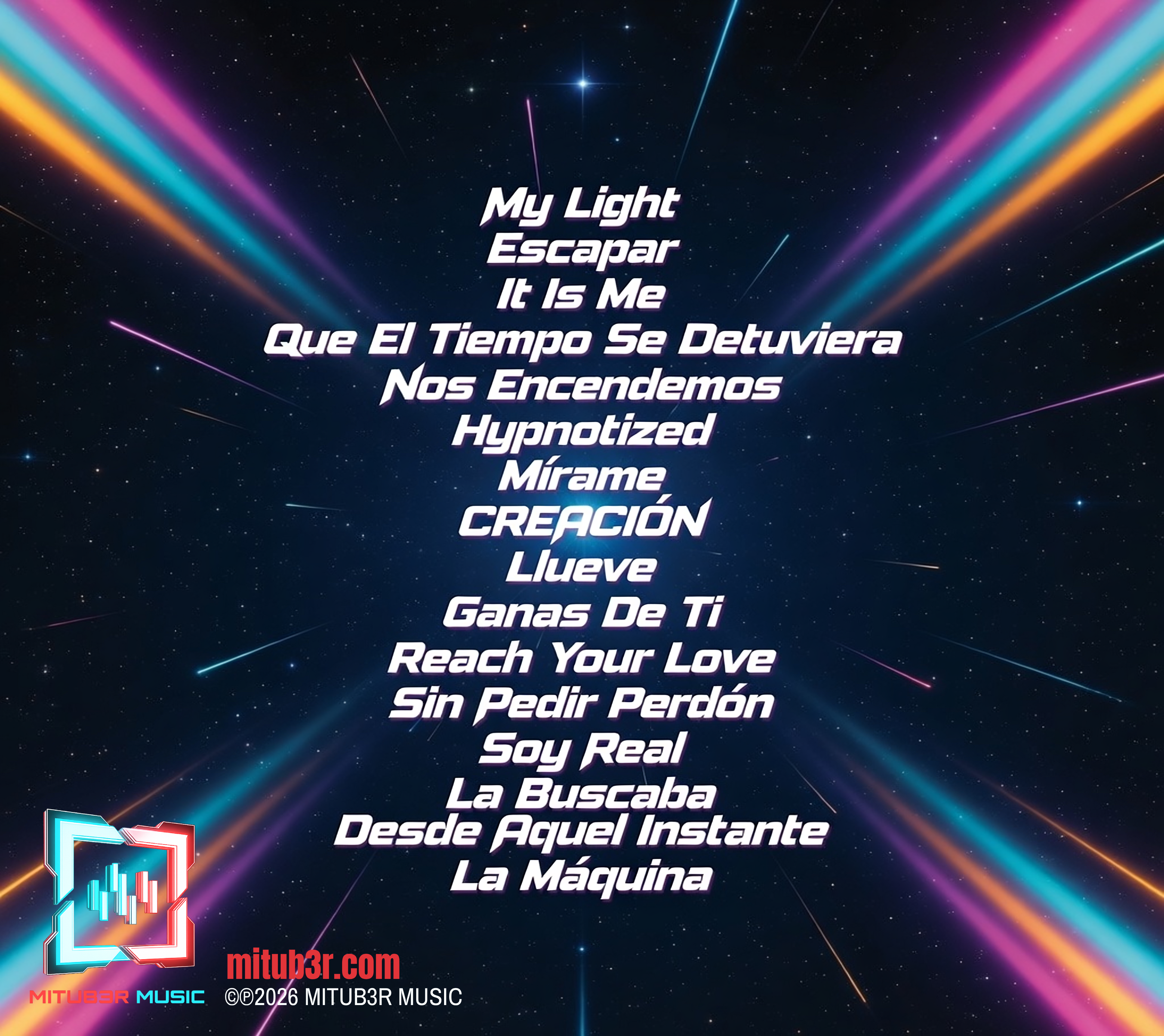 Tracklist Oficial - La Máquina