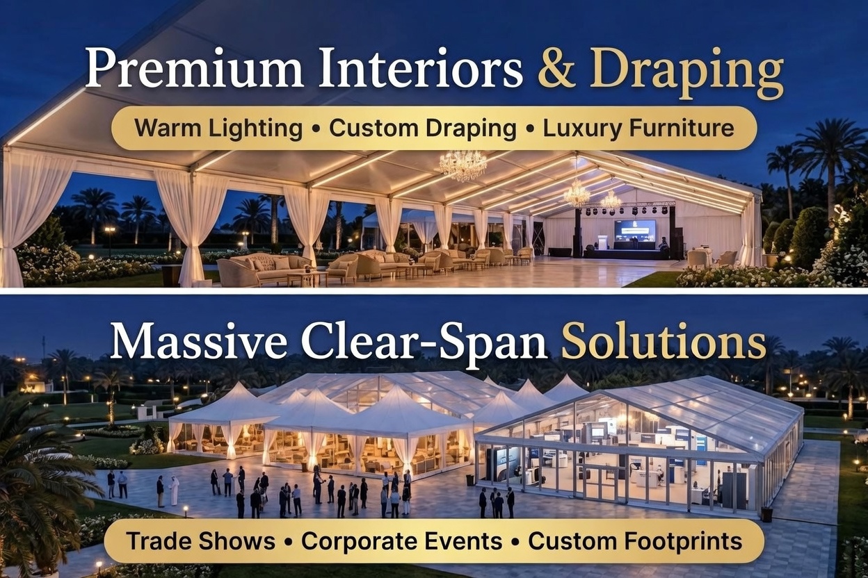 Marquee Tent UAE | Best Rental, Sale & Custom Marquee Tents in Dubai