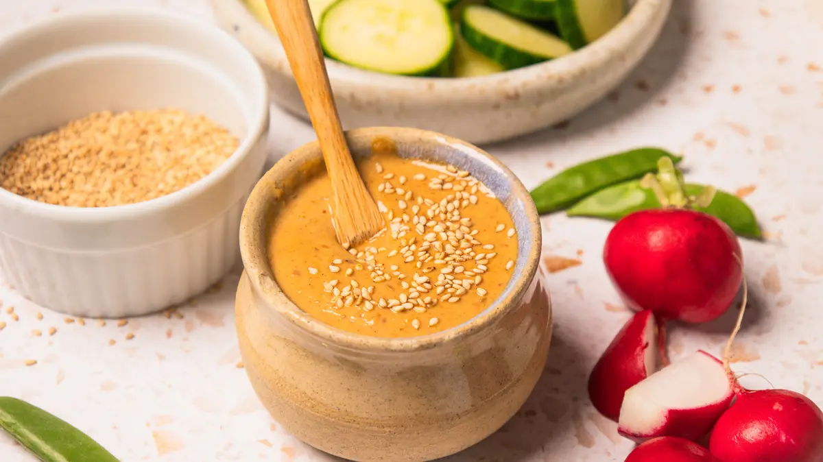 Homemade Creamy Sesame Dressing